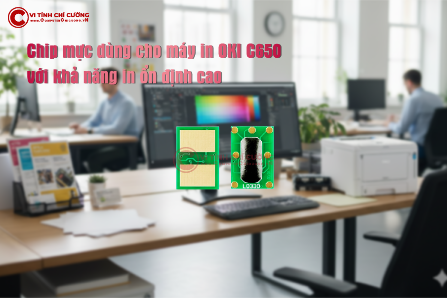 Chip mực OKI C650