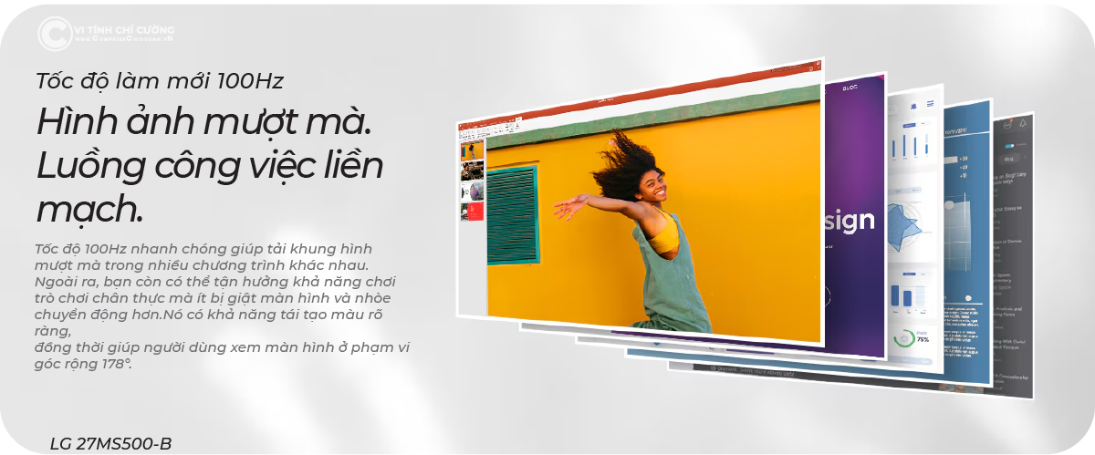 Tốc độ làm mới 100Hz