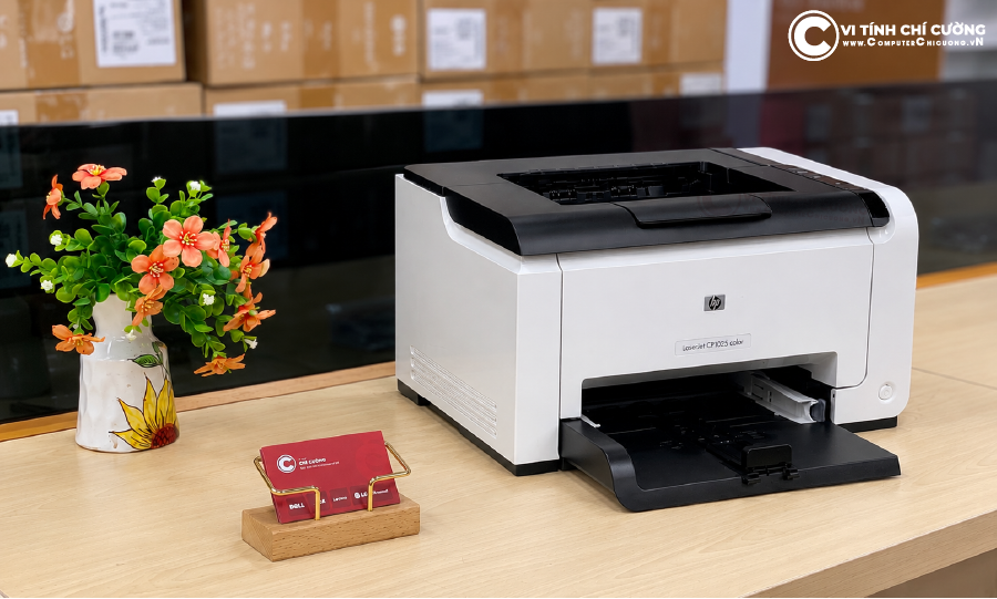 Máy in laser màu HP LaserJet Pro CP1025 nhỏ gọn cho văn phòng – chính hãng tại Computer Chí Cường TP.HCM