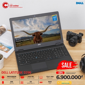 Laptop Dell Latitude 5590: Người Bạn Đồng Hành Đáng Tin Cậy Cho Công Việc Của Bạn