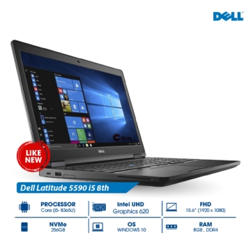 Laptop Dell Latitude 5590 i5 8365U chiếc máy tính xách tay đa ngành