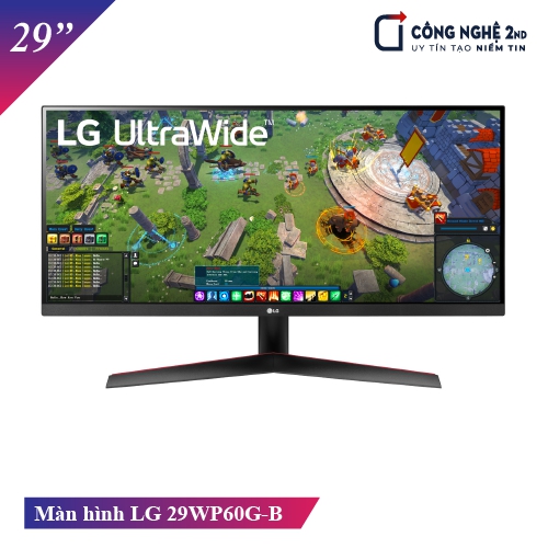 Màn hình máy tính LG UltraWide™ 29'' IPS 75Hz AMD FreeSync™ HDR10 sRGB over 99% USB Type-C™ 29WP60G-B