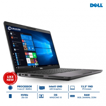 Laptop 2nd Dell Latitude 5400 core i7 thế hệ 8 mạnh mẽ, chuẩn văn phòng