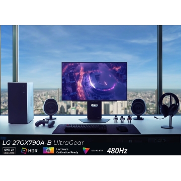 LG tung sản phẩm mới 2025 giới thiệu mẫu màn hình OLED 480hz LG 27GX790A-B