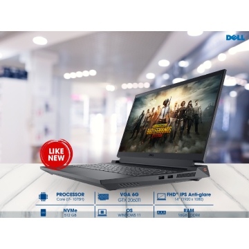Dell Gaming G5 5500 (i7-10750H, RTX 2060): Trạm Làm Việc Di Động, Render 3D & Gaming AAA Giá Chỉ 14.690.000 VNĐ