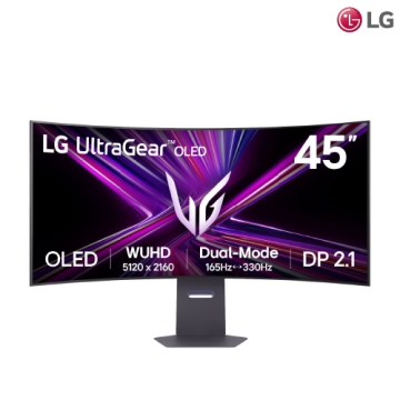 Màn hình LG 45GX950A-B UltraGear OLED 5K2K 330Hz Dual-Mode USB-C 90W