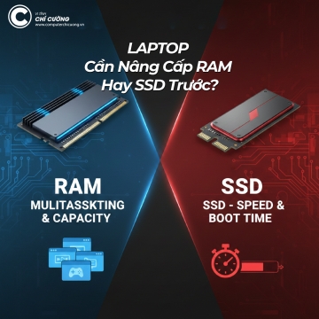 Nên Nâng Cấp RAM Hay SSD Cho Laptop Trước? Tư Vấn Tối Ưu Tốc Độ