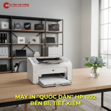 Máy In HP LaserJet P1102 – Giải Pháp In Ấn Tiết Kiệm, Bền Bỉ Cho Gia Đình & Văn Phòng