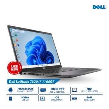 Laptop Dell Latitude 7320 i7 1165G7 vỏ carbon nguyên khối