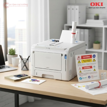 Máy In Màu OKI C650dn: In Decal Nhựa Bền Bỉ, Giấy Dày 256gsm (17.5 Triệu VNĐ)