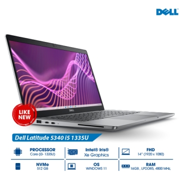 Laptop Dell Latitude 5340 i5 Gen 13th Ram 16gb ssd 512gb màn hình 13 inch