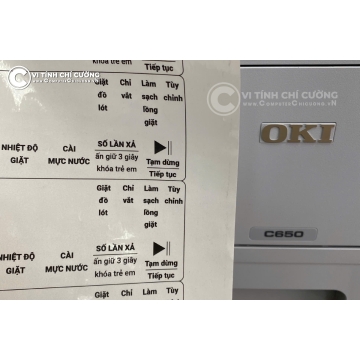 In Decal Trong (Decal Film) Bằng Máy In OKI: Bám Mực Tốt Trên PP, PET — Kể Cả Máy Văn Phòng