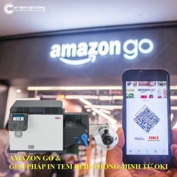 Amazon Go & Giải pháp in tem RFID thông minh từ OKI